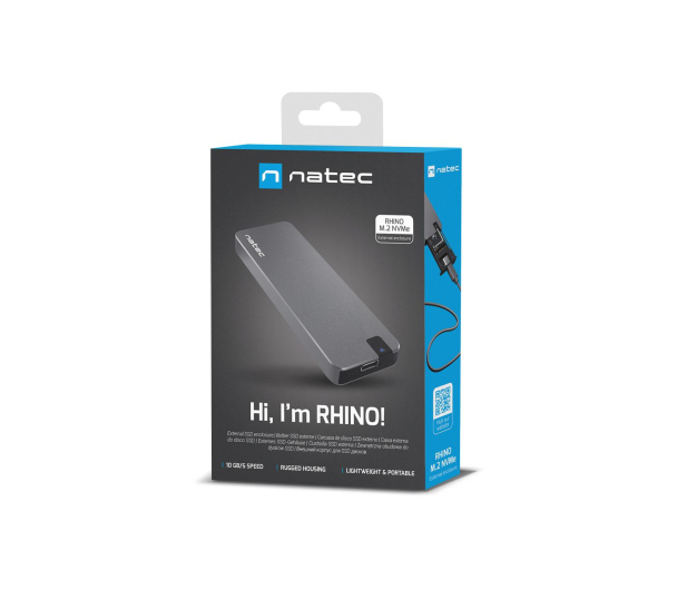 Natec Obudowa USB-C 3.1 Gen 2 - M.2 NVM - 1089298 - zdjęcie 2